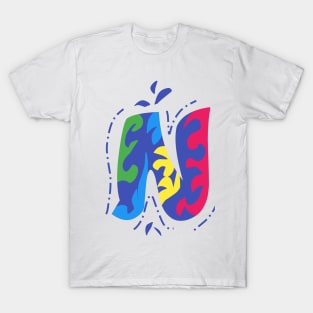 Letter N T-Shirt